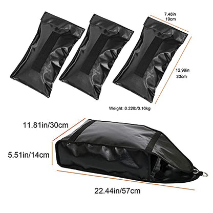 Running Weight Bag Speed Training Sandbag Adjustable Weight Sled Running Training Used for Speed Training for Sprinters with 3 Weight Sandbags