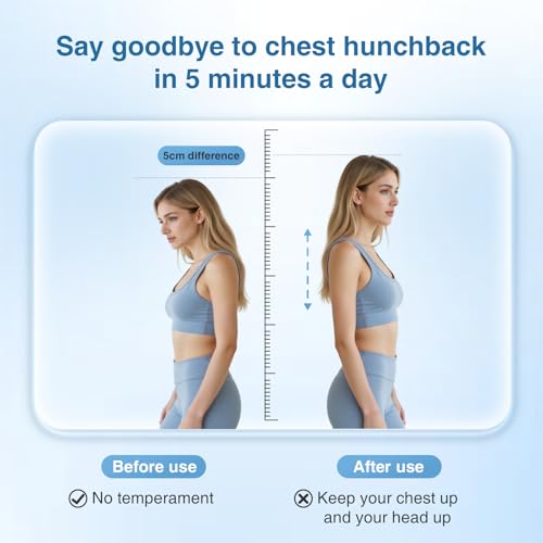 Back Stretcher for Lower Back Pain Relief–Lumbar&Neck Traction Device for Spinal Decompression,Lumbar Board for Back Muscle Relaxation,Ergonomic Design with Anti-Slip Rubber Pads