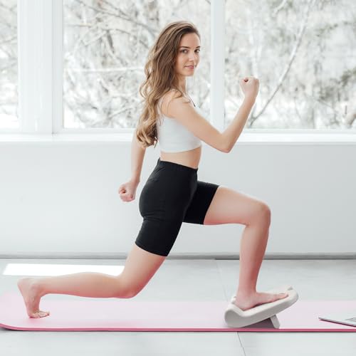 Slant Board Calf Stretcher Balance Trainers Non Slip Ankle Foot Squats Exercise Ankle and Foot Incline Board Muscle Building