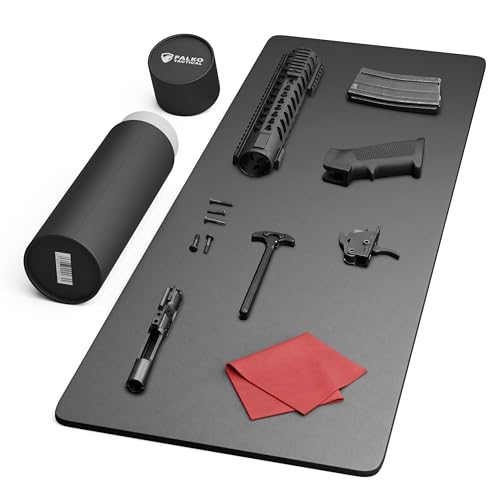 Falko Tactical Gun Cleaning Mat, Gun Mat for Handgun, Rifle and Shotgun - color: Grey, size: 48x17