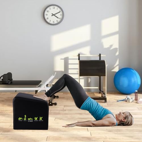 Hip Thrust Machine & Glute Bridge Exercise Machine, Hip Thrust Bench Booty Workout Box Platform for Home Gym Total Body Workout.