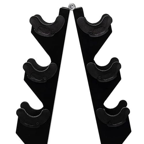 BalanceFrom Neoprene Coated Iron Dumbbell Hex Weights Set with Stand – Color-Coded or Black Options with Non-Slip Grip for Strength Training, Resistance Workouts, and Home Gym Fitness