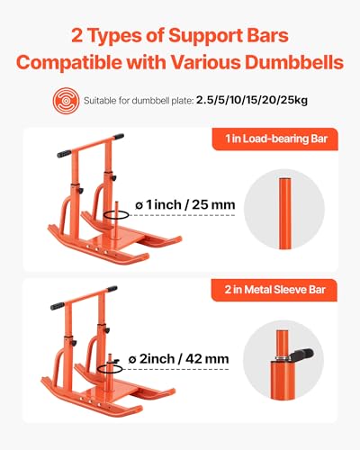 VEVOR Football Sleds and Chutes, Weight Sled, Football Training Pull Push Running Sled, Fitness Workout Sled Push Gym Equipment, Adjustable Height Handle, Compatible 1/2 in Weight Plates