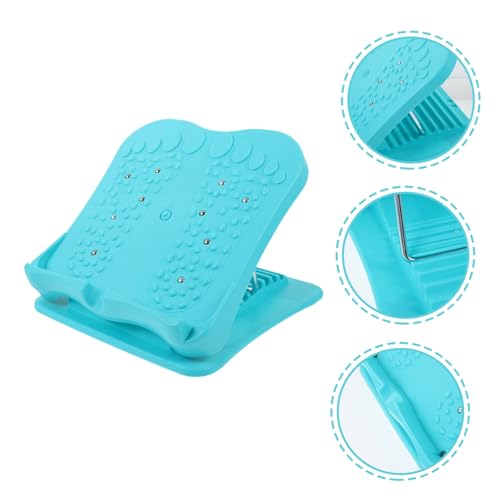 Folding Fitness Pedal with Resistance Stretch Standing Board for Rehabilitation and Acupoint Massage Portable to Weight Capacity for Home