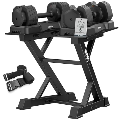 Adjustable Dumbbell Rack Weight Rack Heavy Duty, Home Gym Dumbbell Storage Stand Holder - color: Heavry Black