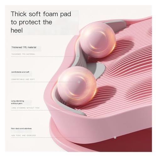 9 Level Adjustable Foldable Slant Board, Yoga Calf & Plantar Fasciitis Stretcher, Full Body Foot Ankle Stretch Balance Fitness Board For Home Gym Workout