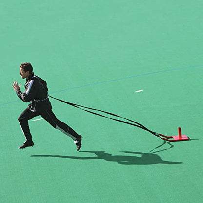 Multi Purpose Harness Resistance and Assistance Trainer Fitness Trainer Resistance Rop Kit Improving Speed Adjustable Padded Shoulder Strap Tire Sled Harness