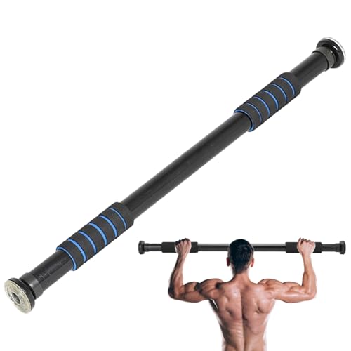 Pull Up Bar for Doorway, Adjustable Door Frame Pull Up Bar with 330 lbs Capacity, No Screw Chin Up Bar for Home Gym Strength Training, Fits 25"–39" Door Frames and Walls