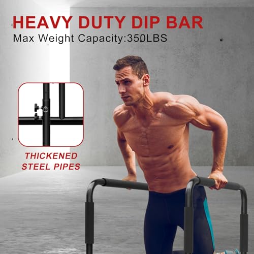 Adjustable Height Home Balance Frame for Indoor & Outdoor Use, Heavy-Duty Iron Construction, Ideal for Rehabilitation or Strength Training, Sponge-Grip Handles for Comfort, Supports up to 350 Lbs