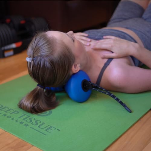 Deep Tissue Roller™ | Whole Body Self-Massage: Leg, Arm, Neck, Back, Forearm, Hip, Hamstrings & More. Target Fascia Tension & Muscle Knots Using Leverage for Pain Relief. Foam Rolling has Evolved!