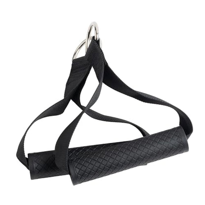 Resistance Band Handles, Double D-Ring Grips, Heavy Duty Exercise Handles for Cable Machine Attachment