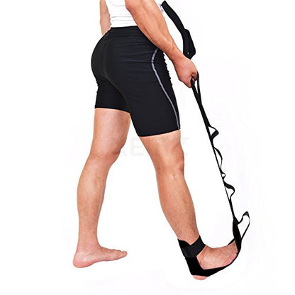 Yoga Stretch Strap, Physical Therapy Belt with Loops, Adjustable Hamstring Leg Stretcher Bands, Fitness Flexibility Stretching Recovery Ropes, for Rehab Workout Pilates Dance Gymnastics