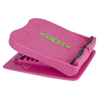 Calf Stretcher, Household Folding Foot Calf Stretcher, Leg Fitness Slant Pedal Board, Achilles Stretcher, Foot and Calf Stretcher, Calf Stretcher Slant Board - color: Pink