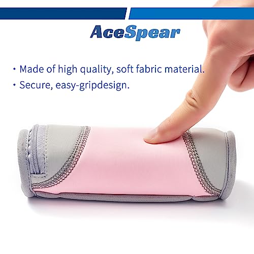 AceSpear Hand Weights for Women Men 1lb 2lbs 3lbs 4lbs Soft Dumbbells of 2, Detachable Walking Weight for Aerobics, Jogging, Running - color: Pink, style: 1 lb x 2