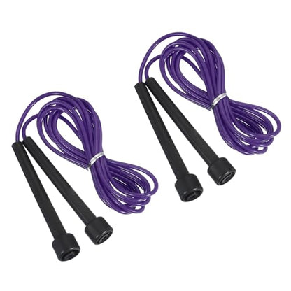 PATIKIL Jump Rope PVC, Adjustable Speed Skipping Rope Tangle-Free Exercise Equipment for Workout Women Men Outdoor Training Home Fitness