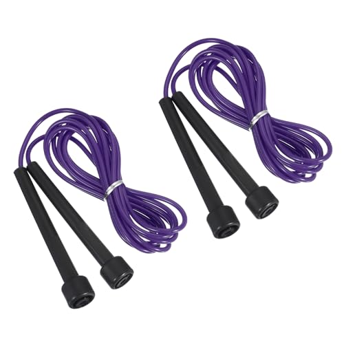 PATIKIL Jump Rope PVC, Adjustable Speed Skipping Rope Tangle-Free Exercise Equipment for Workout Women Men Outdoor Training Home Fitness