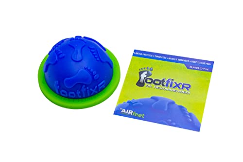 Massaging Ball for Foot and Arch Relief, Deep Tissue Pain, Plantar Fasciitis and Neuropathy, FootFIXR Dome (Smooth) - style: Smooth