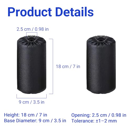 2PCS High-Resilience Leg Extension Pad Replacement for Gym Machines, Stable High-Support Foam Roller, Durable No Peel or Crumble for Leg Curl, Bench, Inversion Table