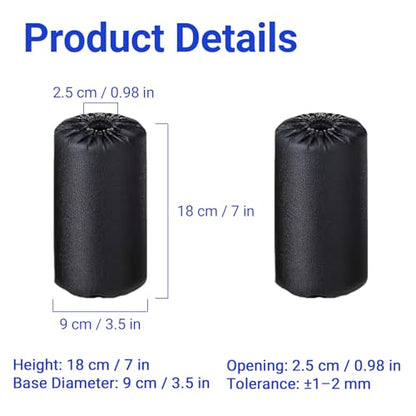 2PCS High-Resilience Leg Extension Pad Replacement for Gym Machines, Stable High-Support Foam Roller, Durable No Peel or Crumble for Leg Curl, Bench, Inversion Table