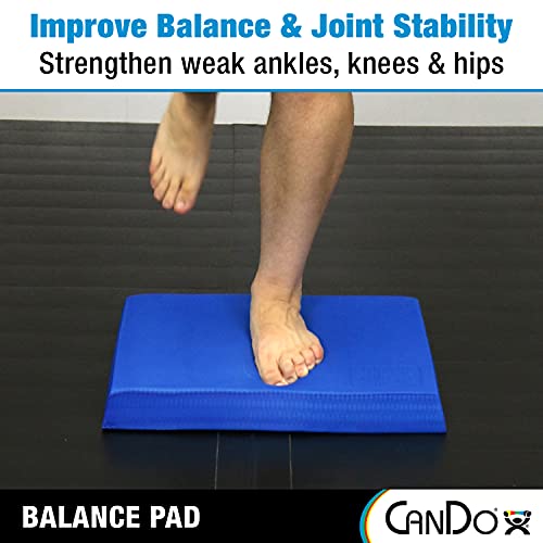 CanDo Balance Pad - Foam Stability Trainer for Balance, Stretching, Physical Therapy, Mobility, Rehabilitation and Core Strength Training