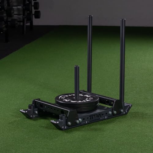 Titan Fitness Arch Attachment Fits Pro Sled Core Unit, Push, Pull, or Drag Sled for Speed Training, and Agility