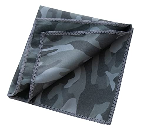 Deeorla Sweat Absorbing Handkerchiefs Sport Microfiber Hankies 5Pack