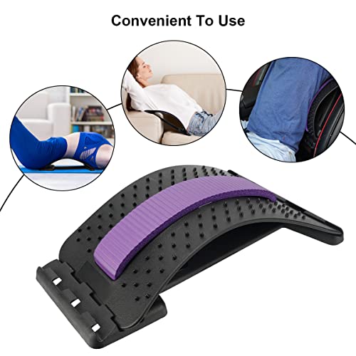 Back Stretcher - color: Purple