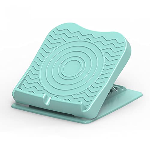 Folding Stretch Board Muscle Leg Calf Stretch Board Home Stand-up Slimming Stretch Yoga Fitness Sports Auxiliaryboard (Color : Green)