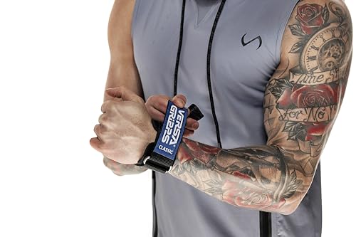 Versa Gripps® Classic Wrist Straps, Train Better, Choose Size and Color - color: Pink Label, size: Small: 6 to 7 inch wrist