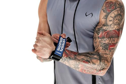 Versa Gripps® Classic Wrist Straps, Train Better, Choose Size and Color - color: Pink Label, size: Small: 6 to 7 inch wrist