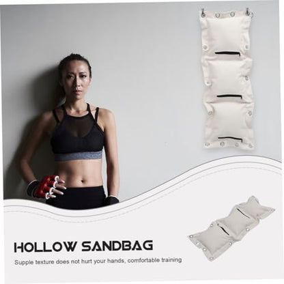 UPKOCH Triplet Boxing Sandbag Wall-Mounted Training Sandbag Thickened Wing Empty Punching Bag Fitness Gym Boxing Target for Martial Arts Practice