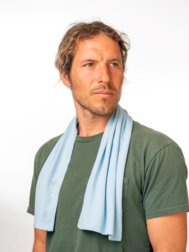 Carhartt Men's UP0234U Force Sun Defender™ Mesh Cooling Towel - color: Moonstone