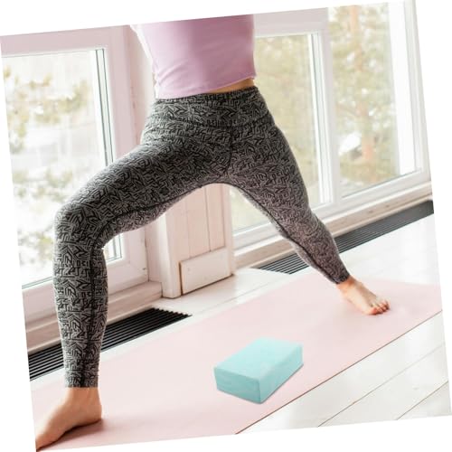 Happyyami Non-slip EVA Foam Yoga Brick for Stability and Support High Density Yoga Balance Block for Flexibility Dance and Exercise Training Camouflage Green