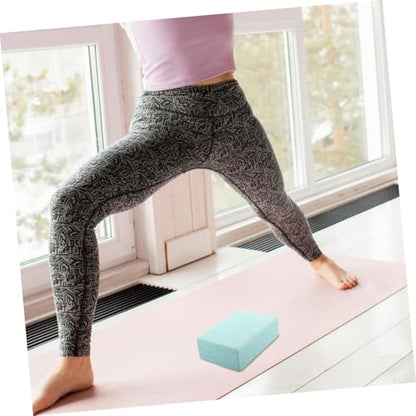 Happyyami Non-slip EVA Foam Yoga Brick for Stability and Support High Density Yoga Balance Block for Flexibility Dance and Exercise Training Camouflage Green