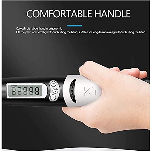 Jump Rope, Speed Digital Counting Skipping Rope with Calorie Counter and, Adjustable Length-Jumping Rope for Fat Burning Exercises