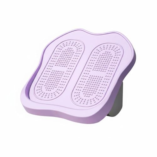 Adjustable Stretching Board Foldable Design Folding Slant Board Portable Fitness Equipment for Home Workout, Array, Purple
