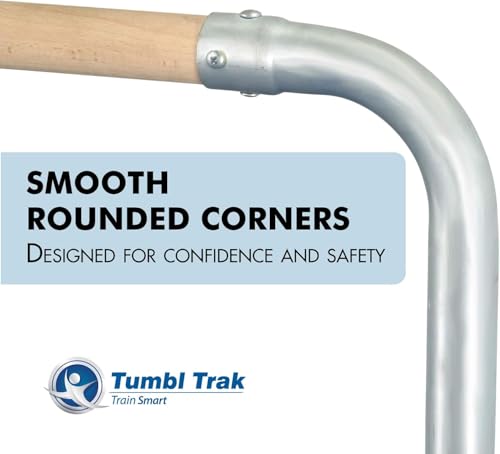 Tumbl Trak Jr. Bar PRO Adjustable Height Horizontal Gymnastics Kip Bar for the Gym or Home - color: Blue