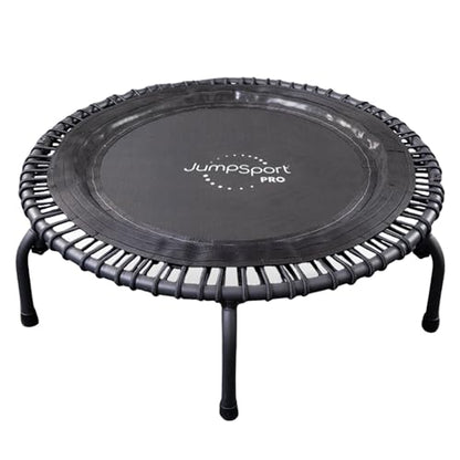 JumpSport 44" PRO Fitness Trampoline Model 530, Professional Rebounder, Adjustable Bounce, Elastic Cord System, 3-Piece Frame, Large Jump Surface, Low-Impact Cardio & Strength Training, 325lb Capacity