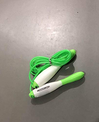 Jump Rope, Digital Weighted Handle Workout Jumping Rope with Calorie Counter for Training Fitness, Adjustable Exercise Speed Skipping Rope for Men, Women, Kids, Girls