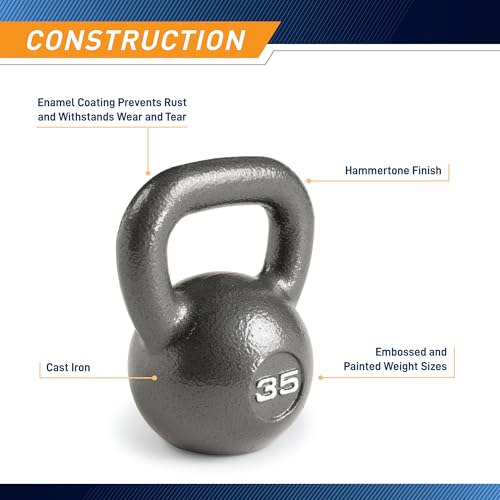 Marcy Hammertone Kettle Bells - 10 to 55 lbs. HKB Workout Weights - style: 35 lb