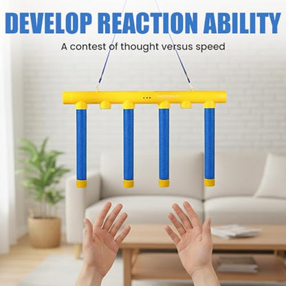 Reflex Game – Hand Eye Coordination Interactive Toys with Falling Sticks Challenge, Boosting Focus and Reaction Benefits, Perfect for Kids, Family, Boys, Girls, Home, School, Indoor or Outdoor Play
