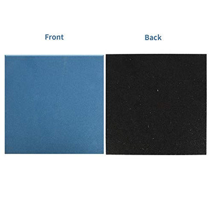 4 Pack Interlocking Tiles 20"x20"x1" Heavy Duty Rubber Tile Green Non-Slip Flooring Mat for Playground Park Gym Indoor and Outdoor, Cover 11.12 Sq.FT