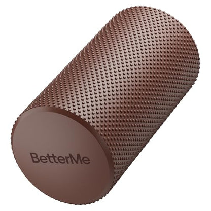 BetterMe Foam Roller for Muscle Recovery – High Density Exercise Roller for Back &Legs – Deep Tissue Massage Roller for Tension, Relief & Stretching (Chocolate Brown) - color: Chocolate Brown