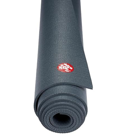 Manduka PROlite Yoga Mat 4.7mm | Lifetime Durability | Hygienic Construction | Teacher Approved - color: Thunder, size: 71" x 24"