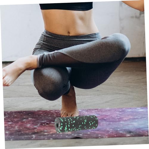 POPETPOP 2Pcs Compact Foam Roller Set Hollow Portable Muscle Massage Roller for Back Pain Relief Lightweight Exercise Tool for Travel and Fitness