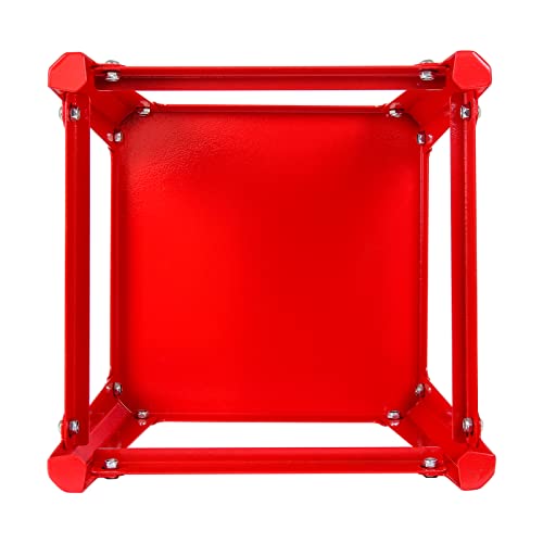 Plyometric Platform Box, Plyometric Box Jump Set for Home Gym Training, Crossfit, Conditioning, Strength Training (12/18/24/30 Inch) - color: Red 3 sets