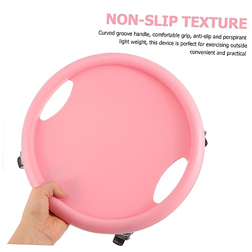 Toddmomy Sliding Fitness Discs with Knee Cushion Multi-functional Ab Exercise Equipment for Home Workouts Durable Quiet Design for Core Strength Training and Full Body Exercises