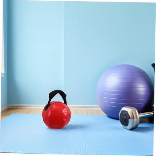 Portable Fitness Workout Sandbag with Comfortable Handle for Home Gym Strength Training, Adjustable Weight Pvc Cloth Sandbag for Kettlebell Exercises and Boxing