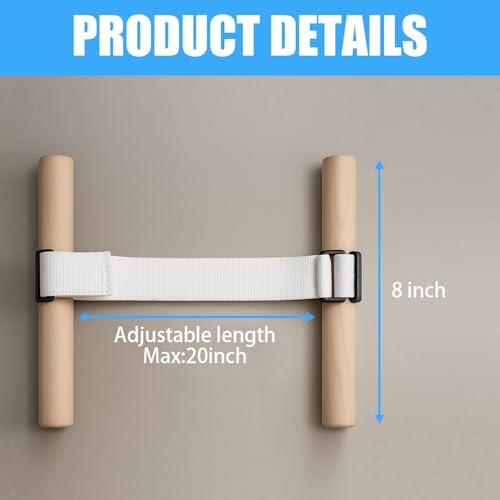 5‑in‑1 Mobility Stick & Stretching Equipment – Hamstring Stretcher, Calf & Foot Fascia Stretcher, Adjustable Stretching Strap for Full‑Body Flexibility, Pain Relief & Improved Posture yoga