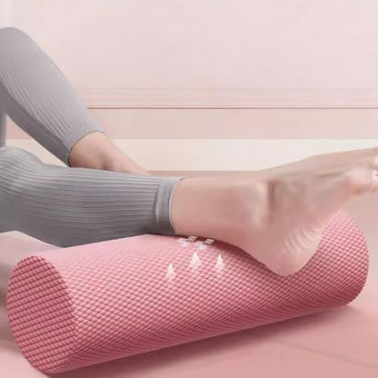 Foam Yoga Column, 2026 Upgrade Eva Long Foam Rollers with Trigger Point, Standard Foam Roller High-Density Massage Roller for Home Gym Travel Muscle Relif (Pink) - color: Pink